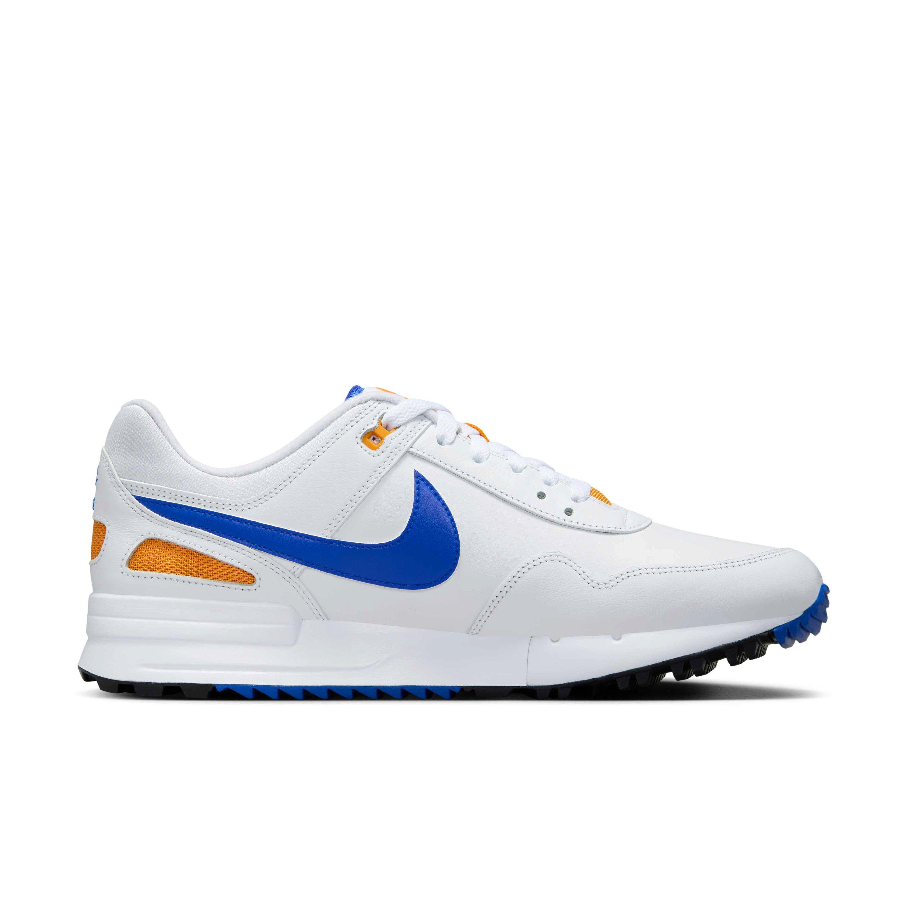 Nike Air Pegasus '89 G "White/Orange Peel/Black/Racer Blue" Men's Golf Shoe